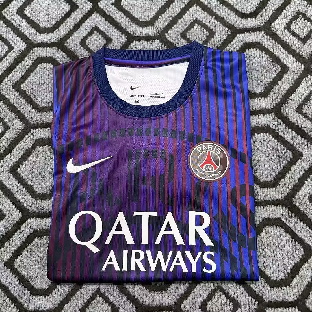 26/27 PSG Purple Pinstripe Special Jersey