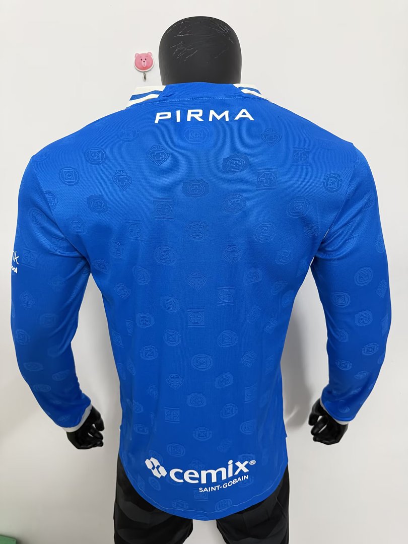 26/27 Cruz Azul Home Long Sleeve Jersey
