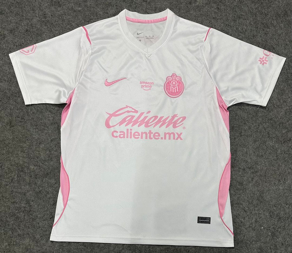 26/27 Chivas White Pink Special Jersey