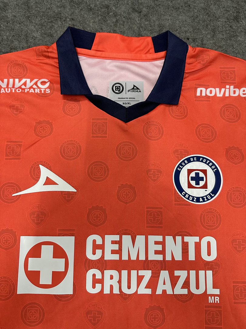 26/27 Cruz Azul Goalkeeper Orange Jersey