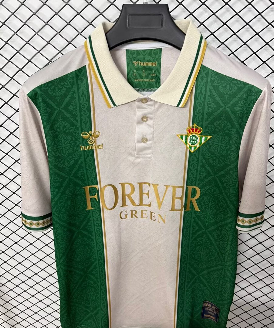26/27 Real Betis Cream Green Special Jersey
