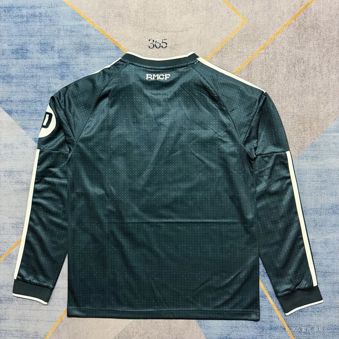 26/27 Real Madrid Away Embroidered Long Sleeve Jersey
