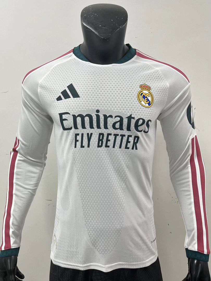26/27 Real Madrid Home Long Sleeve Jersey
