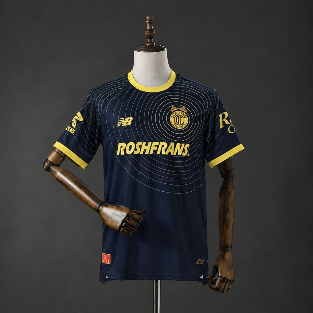 26/27 Toluca Navy Gold Special Jersey