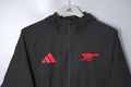 26/27 Arsenal Black Hooded Windbreaker