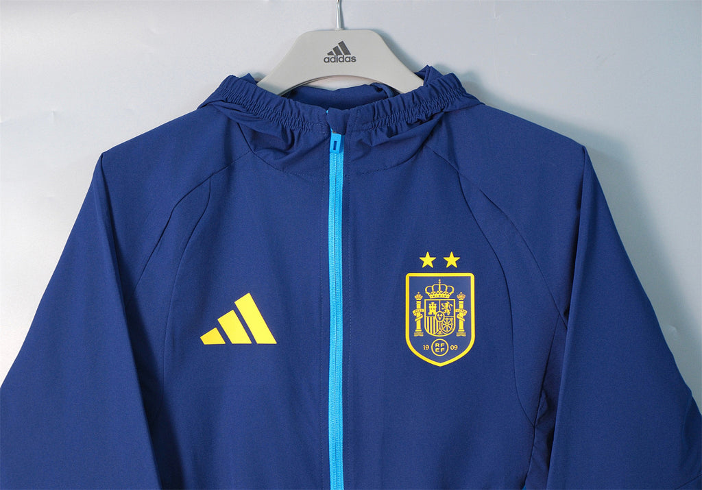 26/27 Spain Navy Hooded Windbreaker