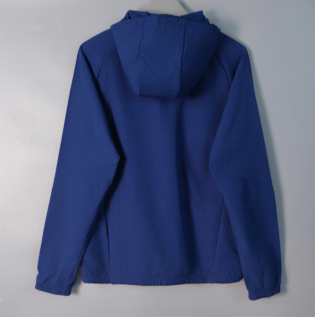 26/27 Spain Navy Hooded Windbreaker