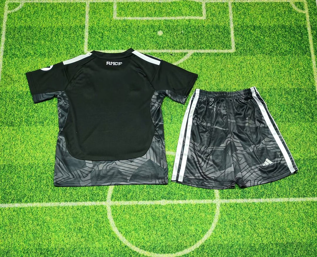 26/27 Real Madrid Goalkeeper Black Kids Jersey