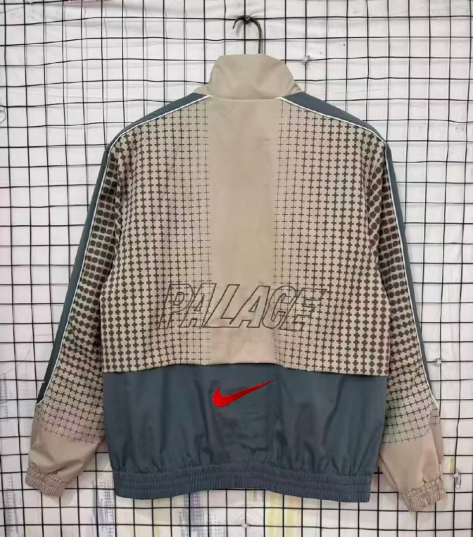 26/27 England Beige Check Windbreaker