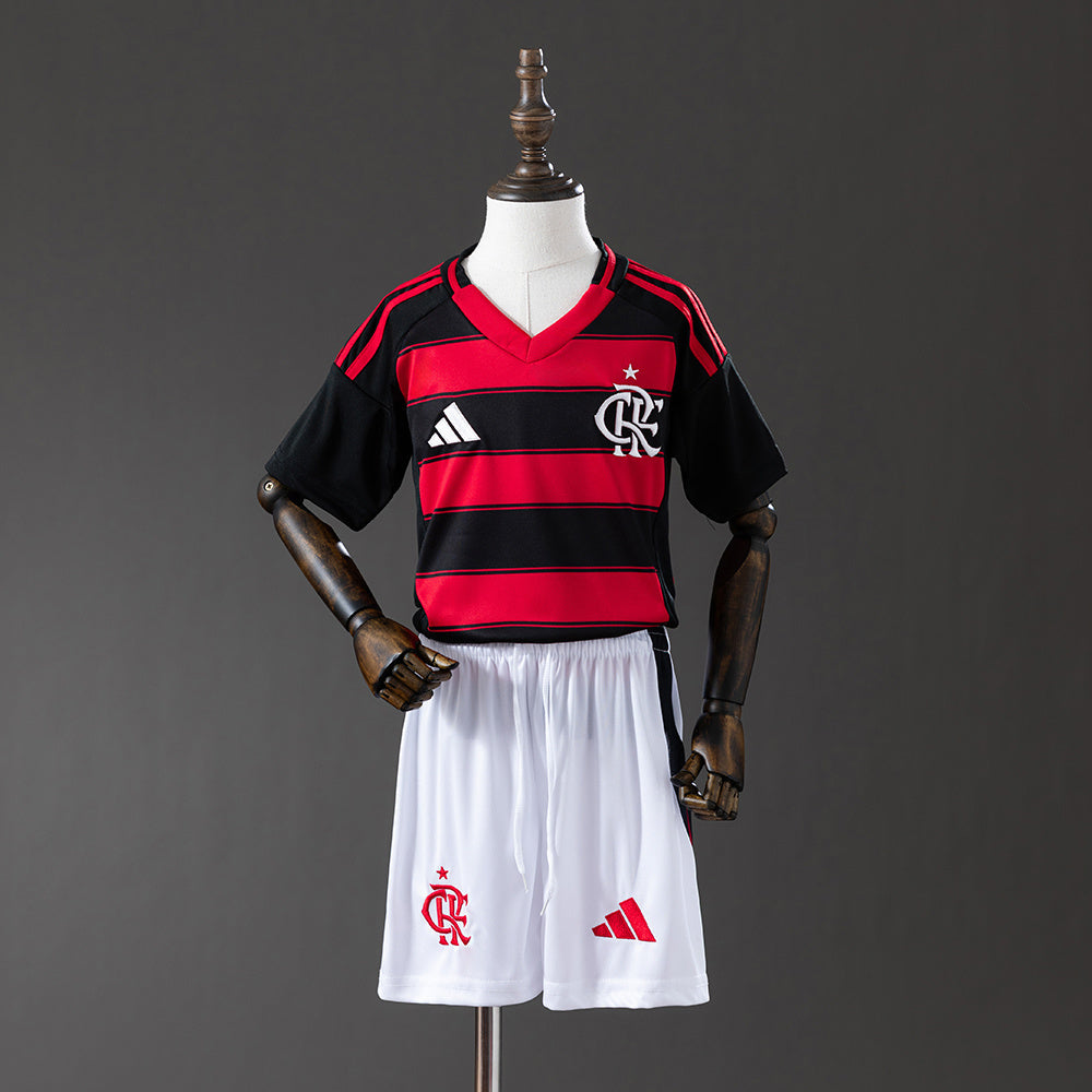 25/26 Flamengo Home Kids Jersey