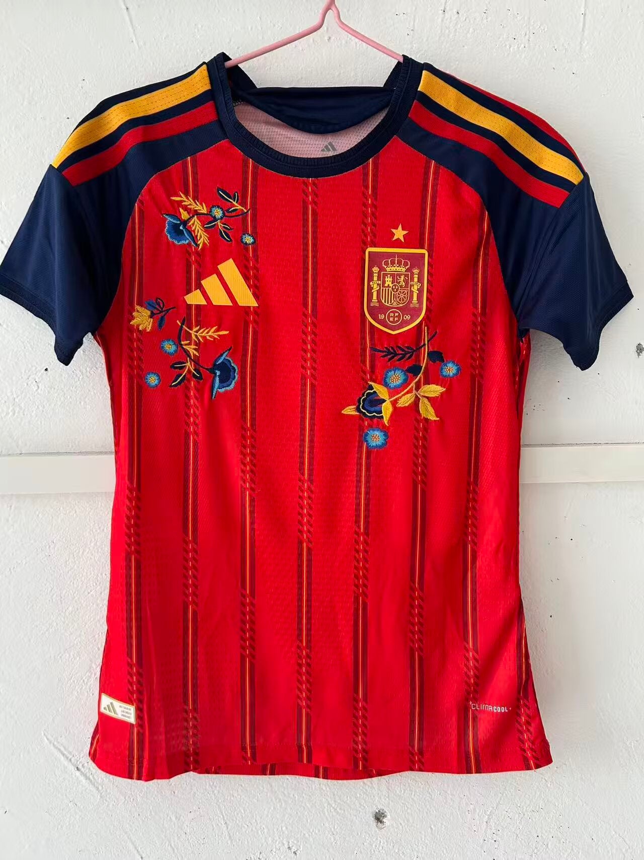 2026 Spain Home Embroidered Jersey