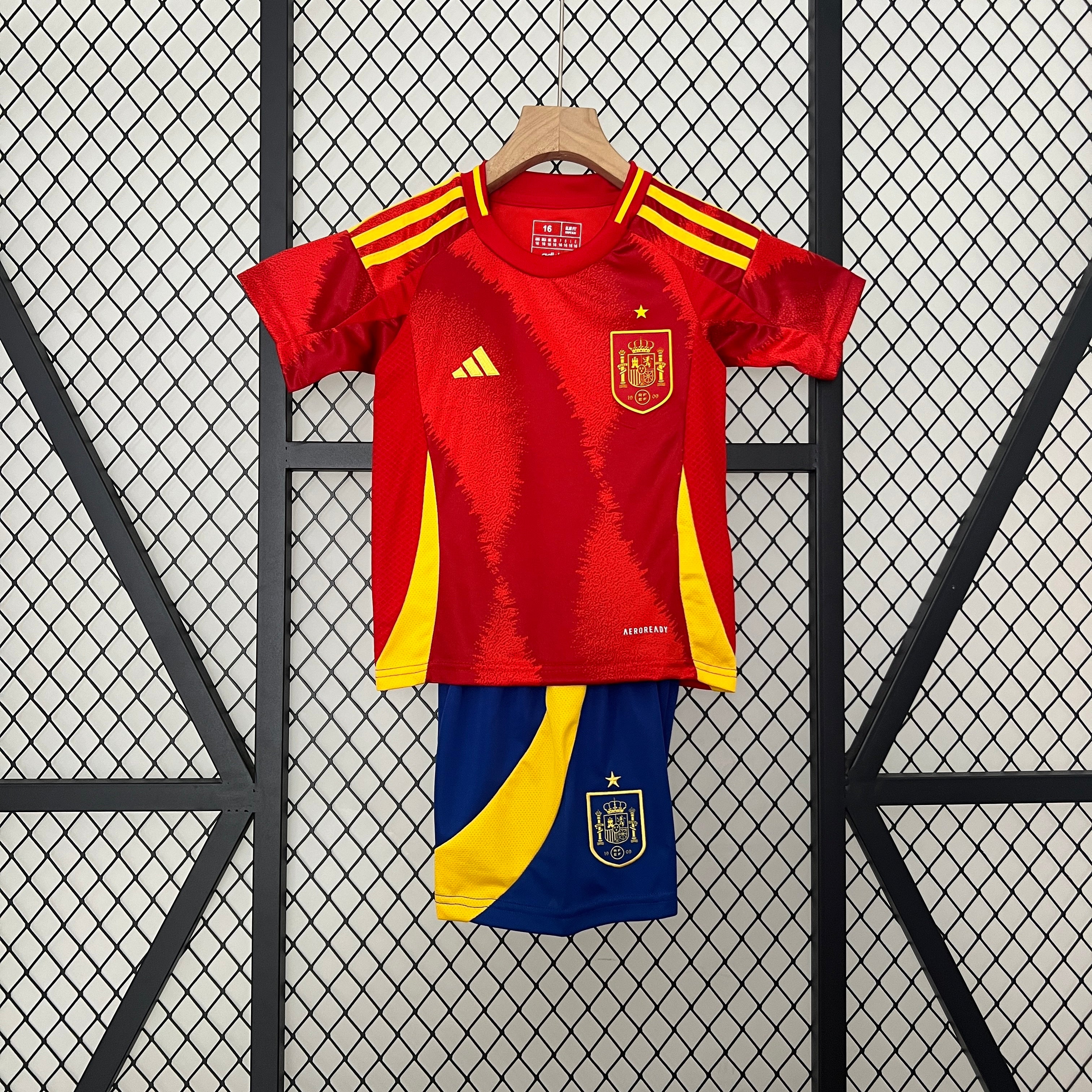 2024 Spain Home Kids Jersey
