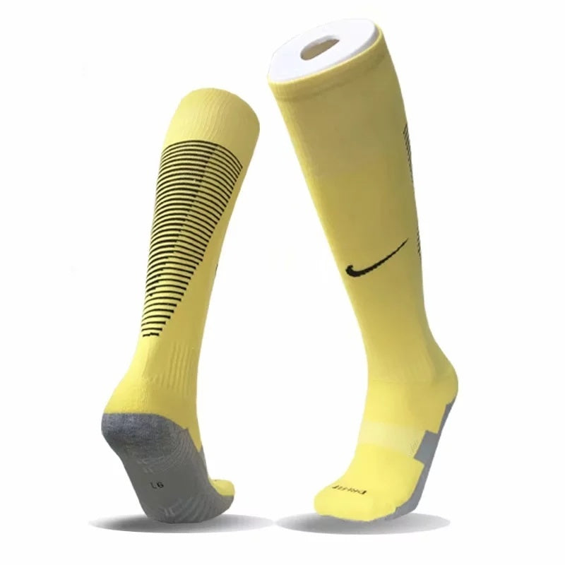 Long Grip Socks - Yellow