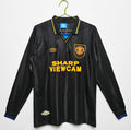 93/94 Manchester United Long Sleeve Away Retro Jersey