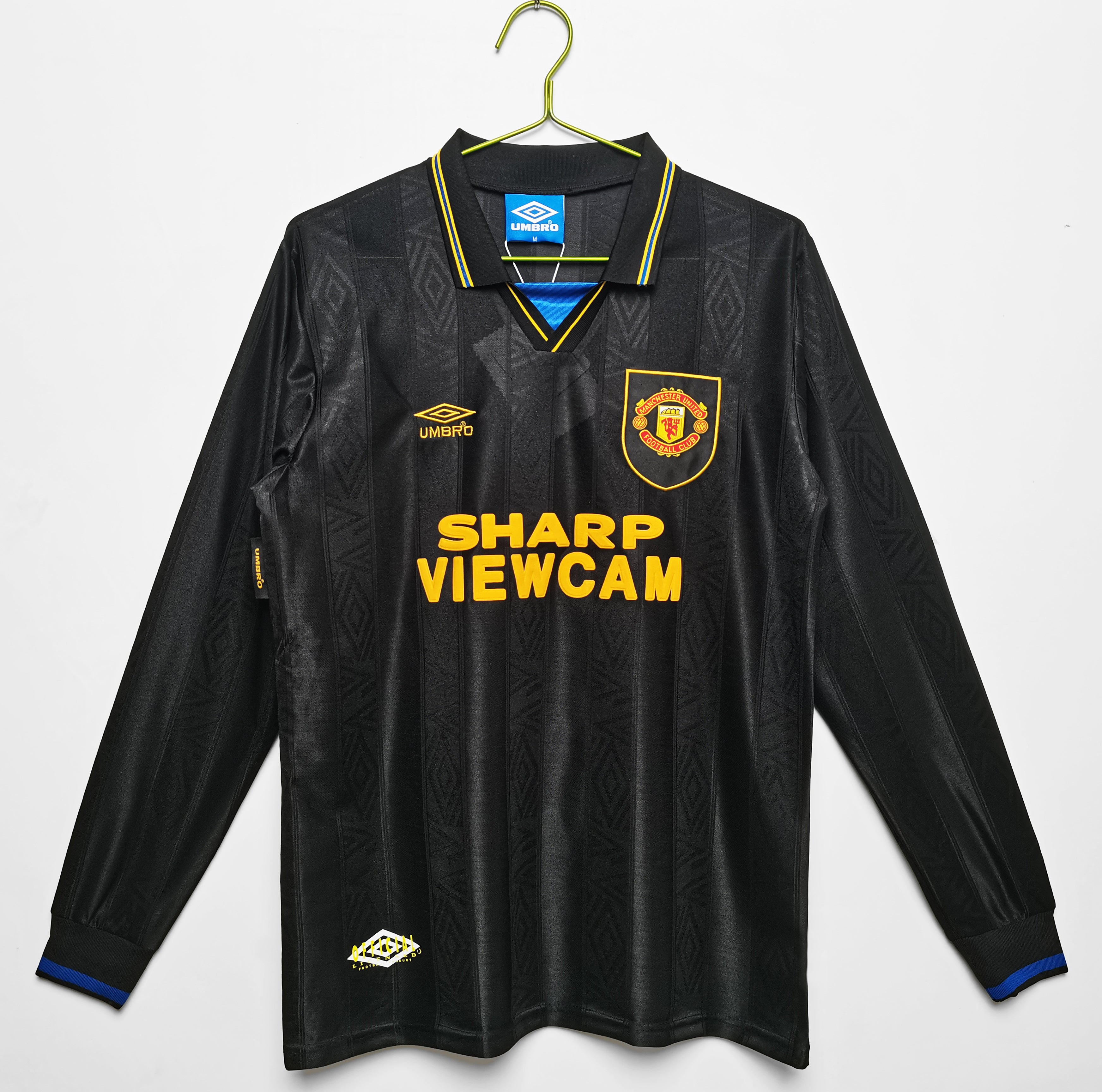 93/94 Manchester United Long Sleeve Away Retro Jersey