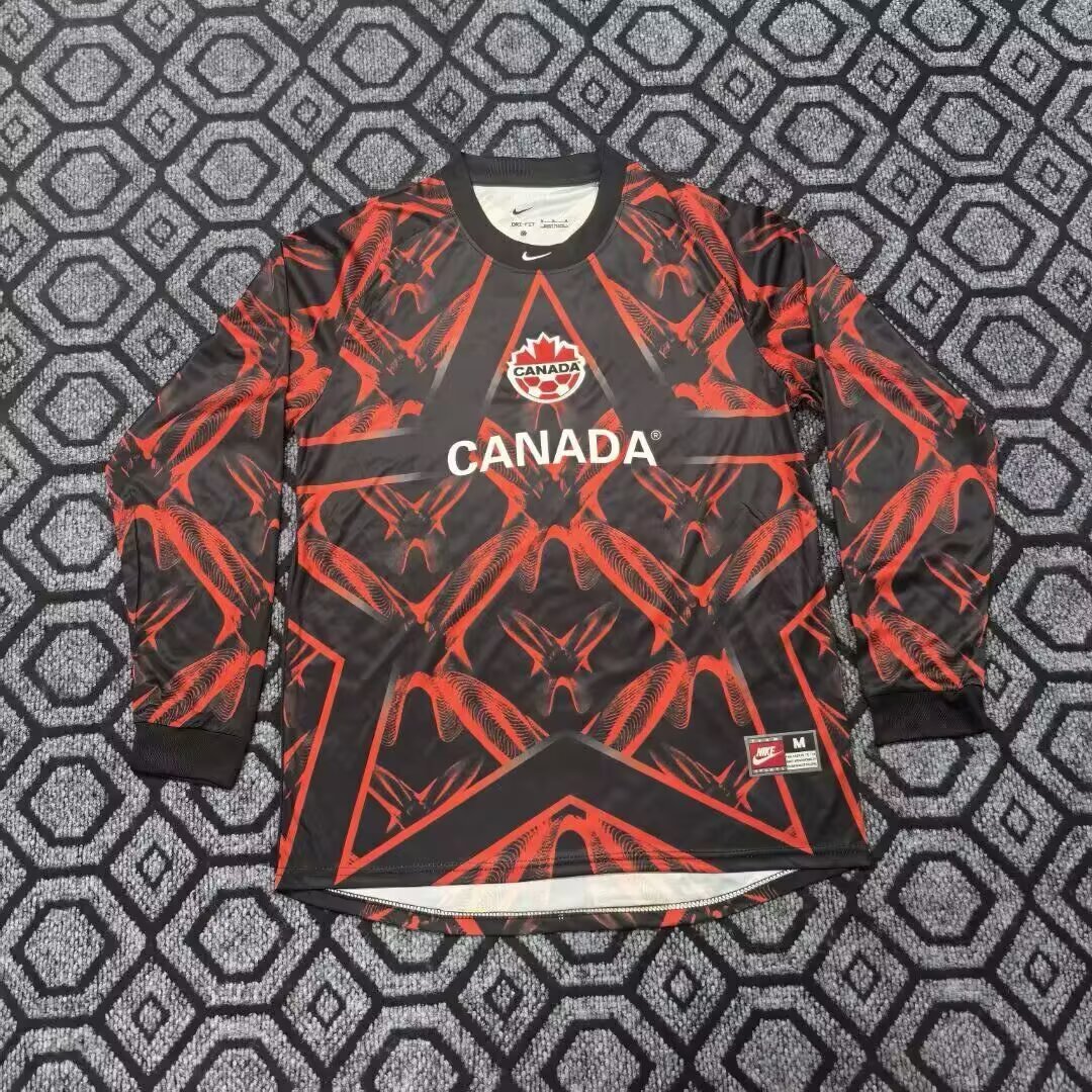 2026 Canada Long Sleeve Hollywood Goalkeeper Jersey