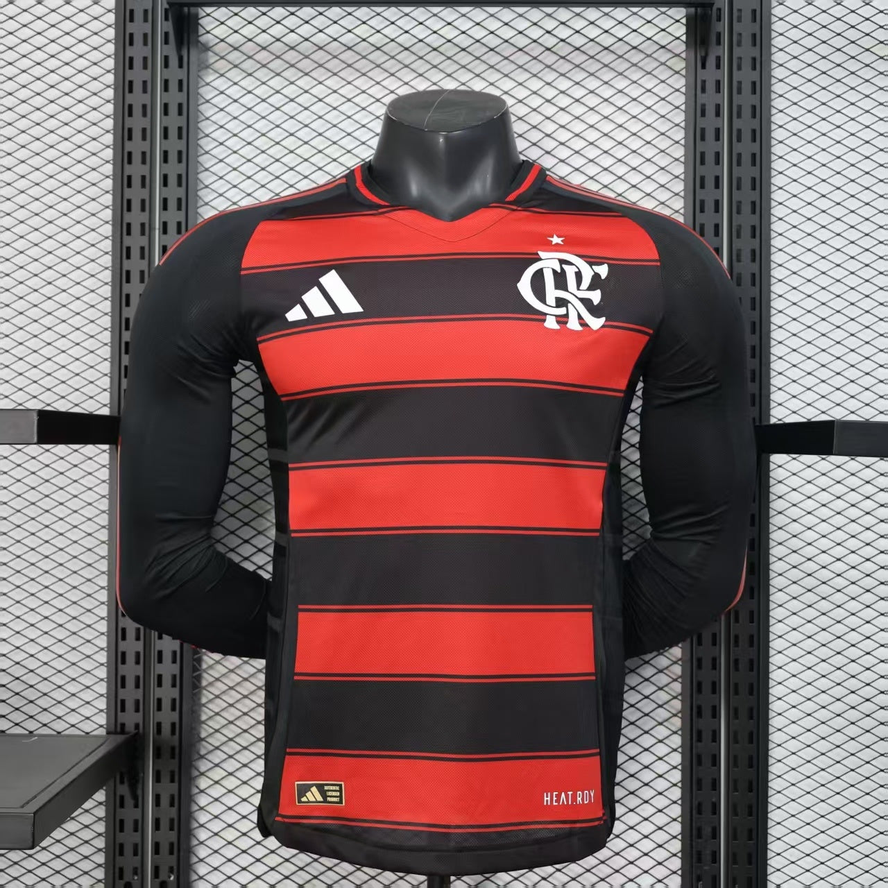 25/26 Flamengo Long Sleeve Home Jersey