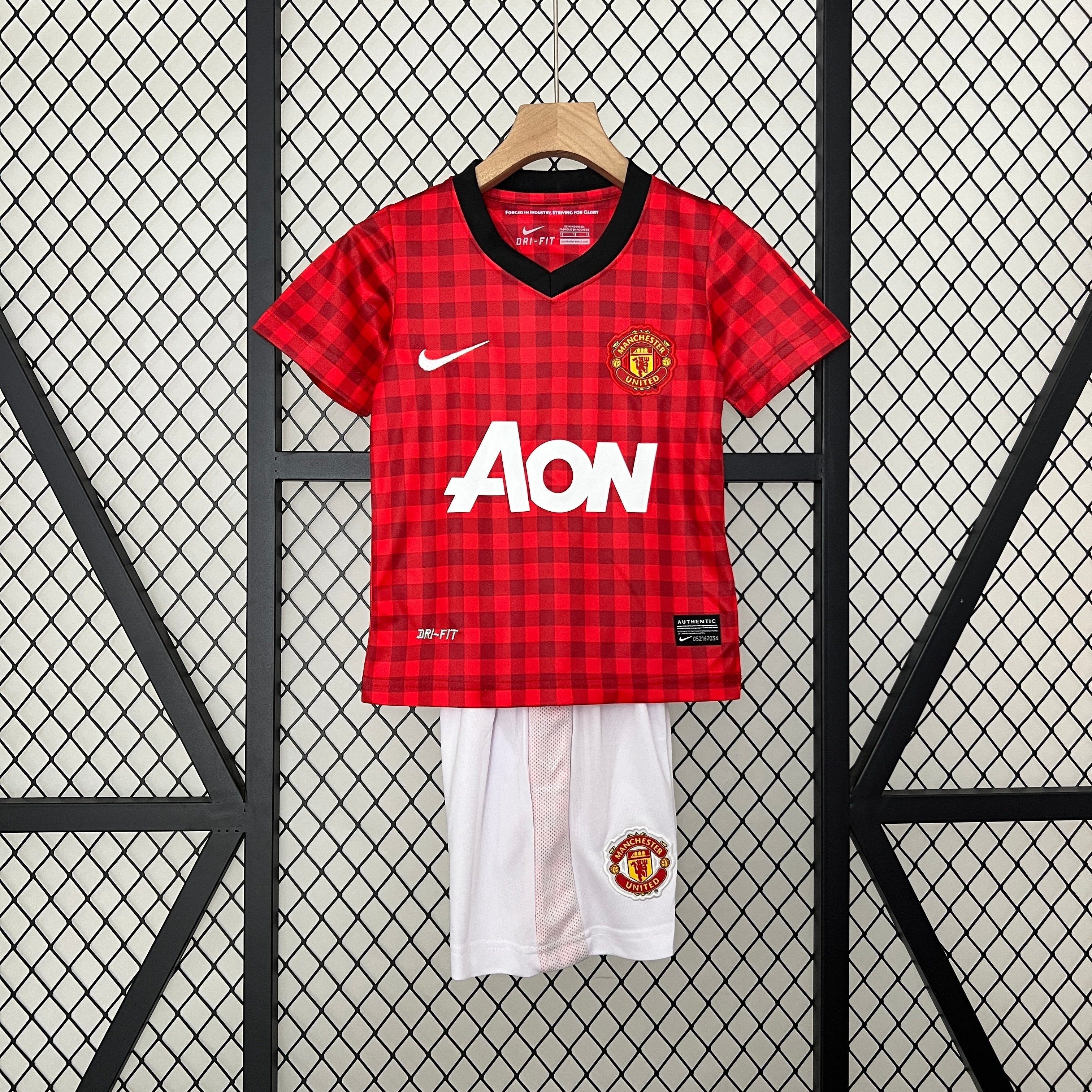 12/13 Manchester United Home Retro Kids Jersey
