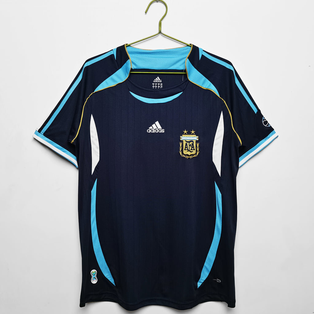 2006 Argentina Away Retro Jersey