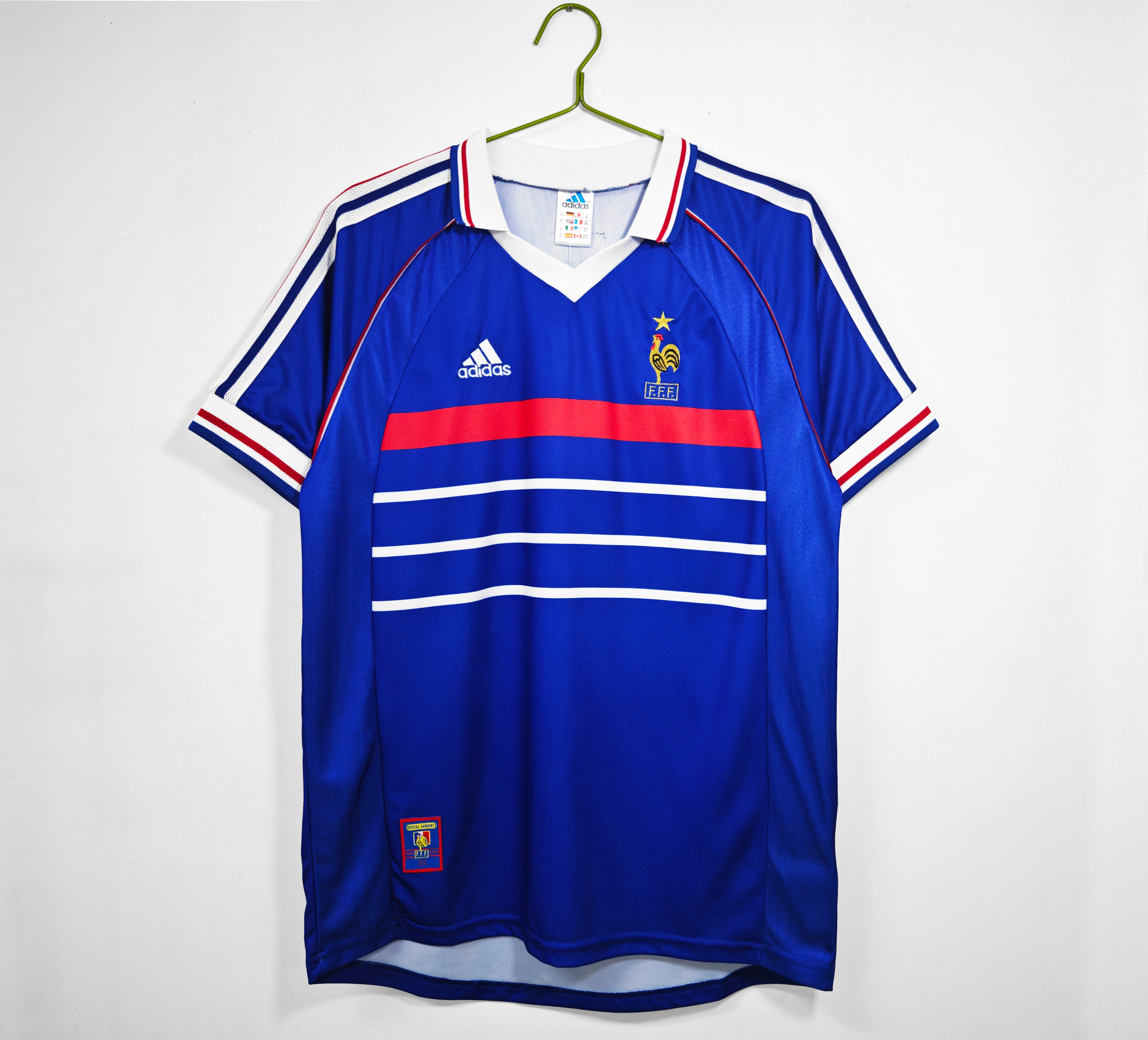 1998 France Home Retro Jersey
