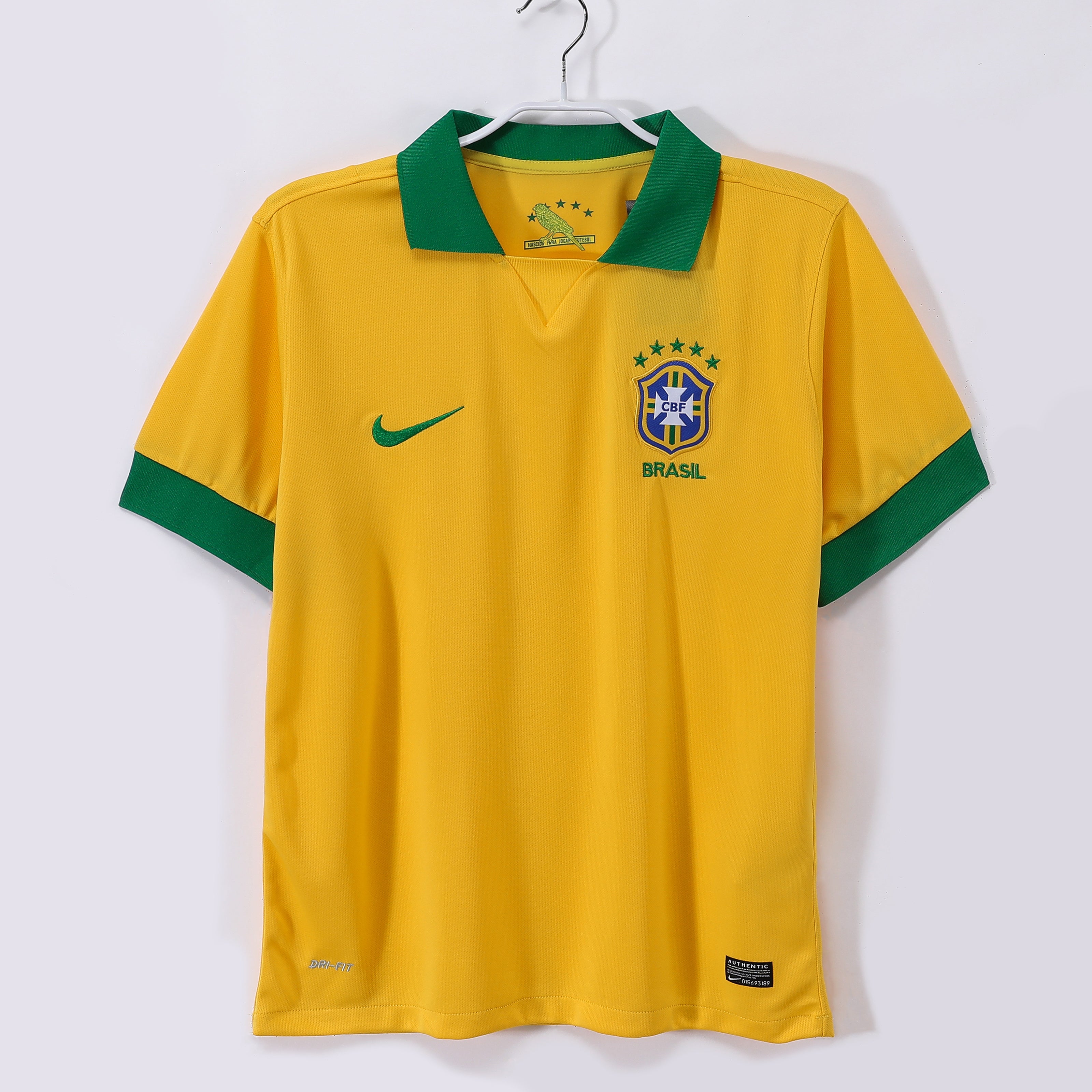 2013 Brazil Home Retro Jersey