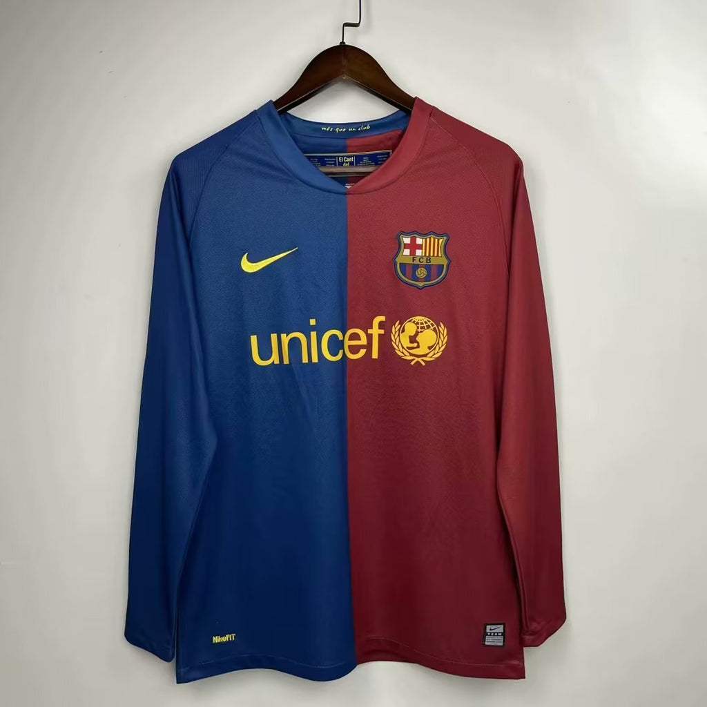 08/09 Barcelona Home Retro Jersey