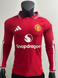26/27 Manchester United Long Sleeve Home Jersey