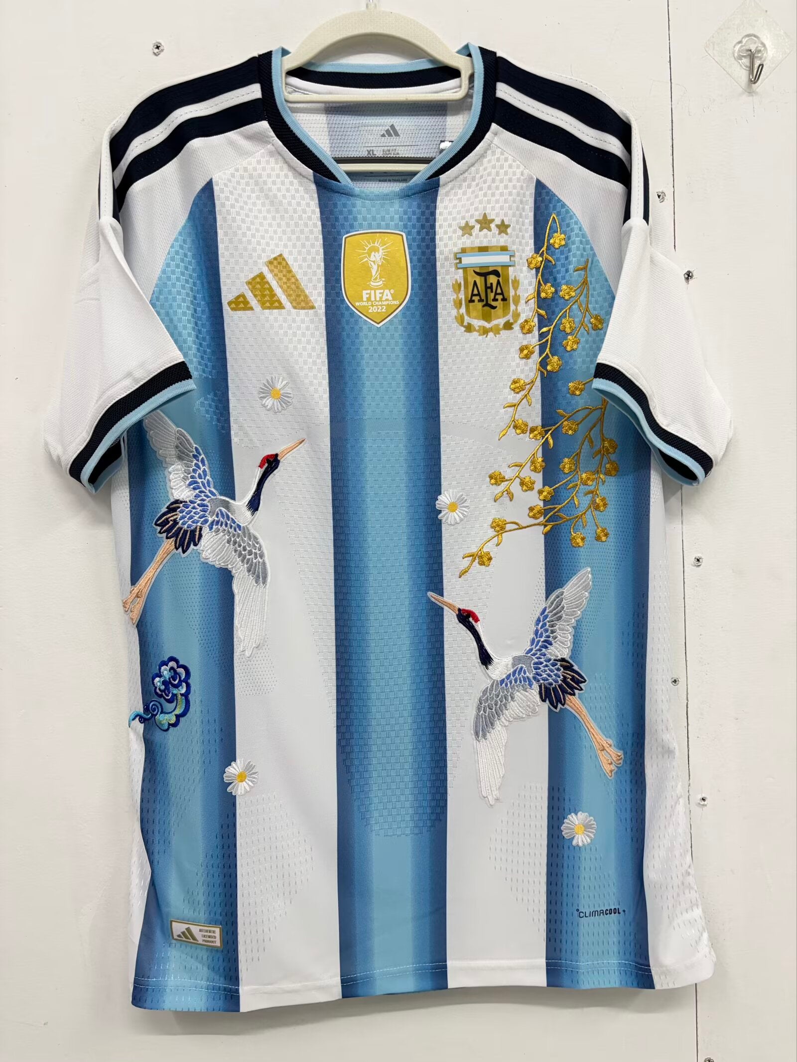 2026 Argentina Jersey Embroidered Jersey