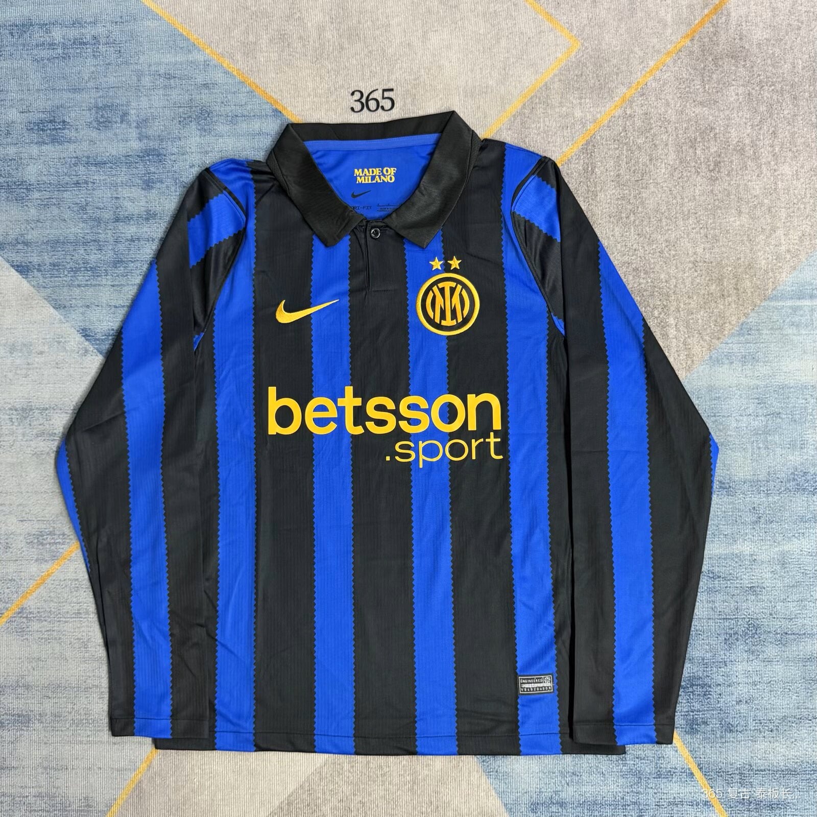 26/27 Inter Milan Long Sleeve Home Jersey