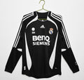 06/07 Real Madrid Long Sleeve Third Away Retro Jersey
