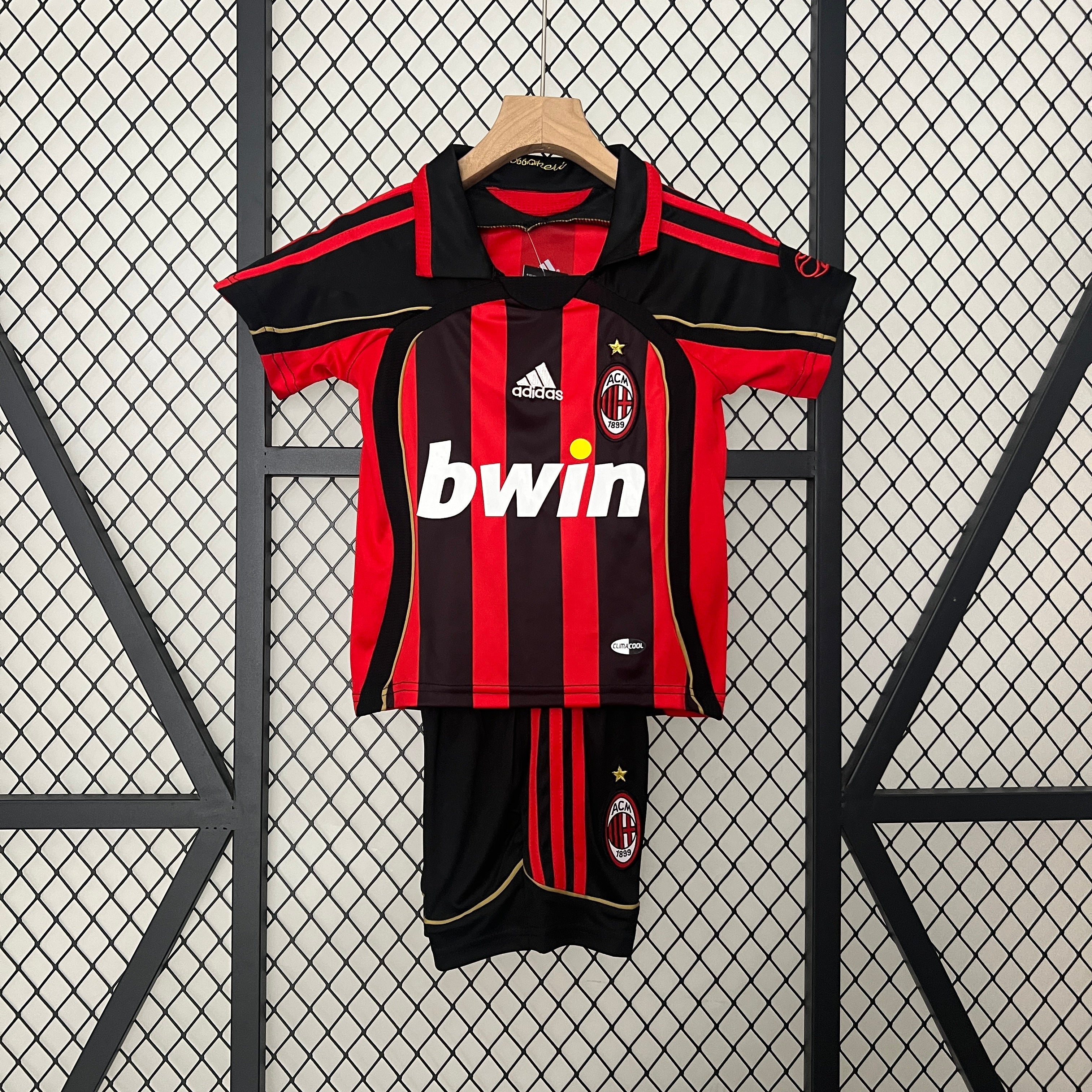 06/07 AC Milan Home Retro Kids Jersey