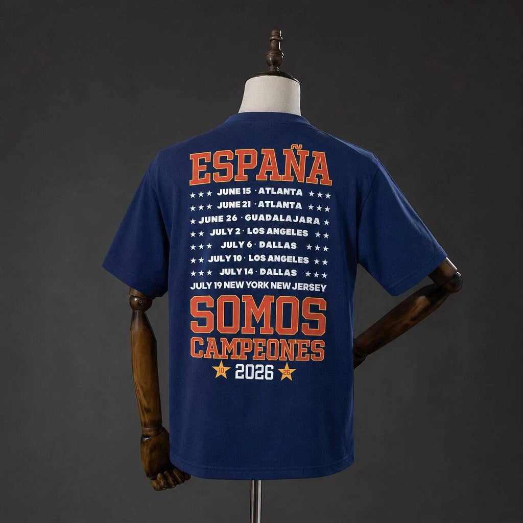 2026 Spain Champions of the world COTTON Jersey