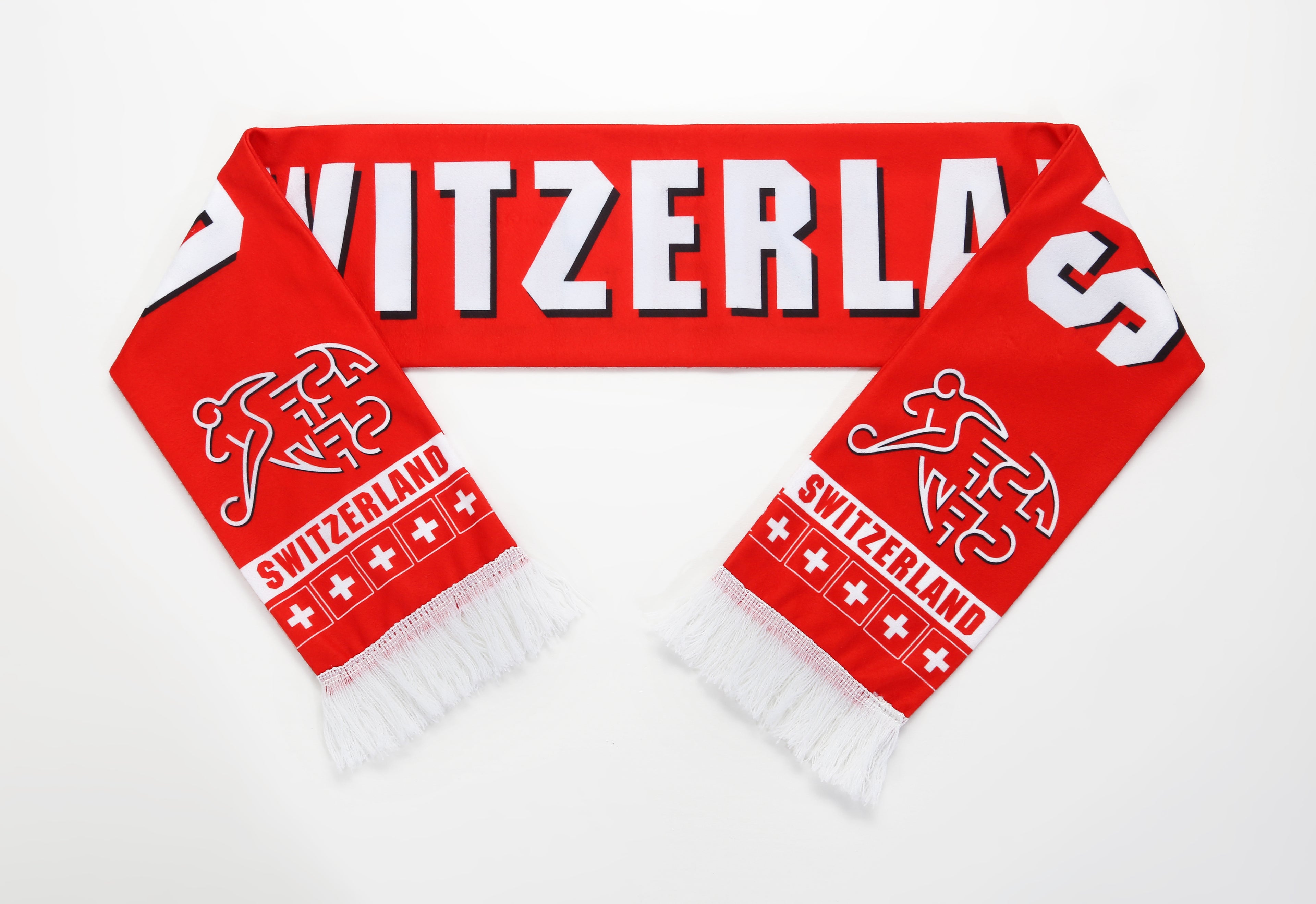 Switzerland Fan Scarf