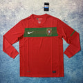 2010 Portugal Home Long Sleeve Retro Jersey