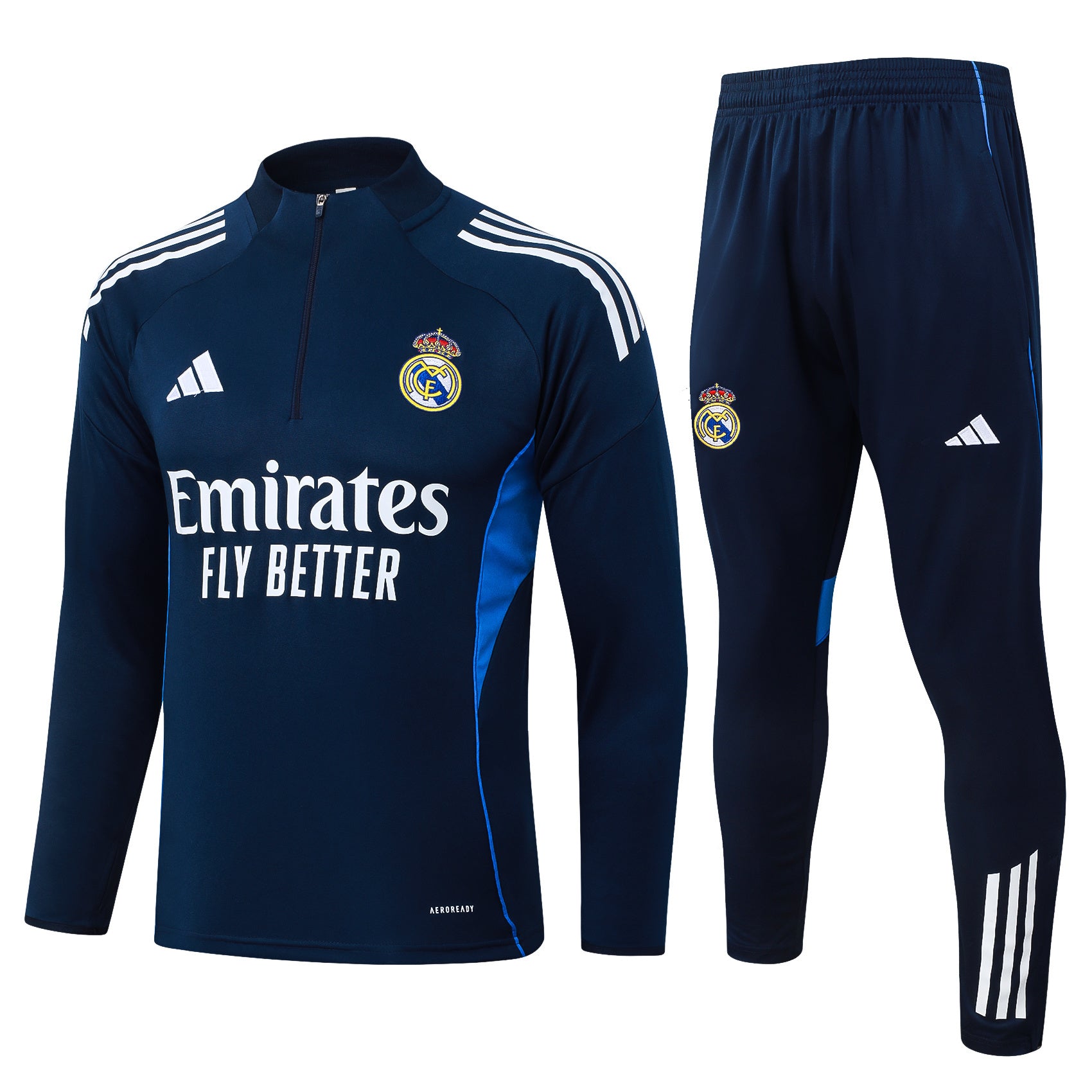 Real Madrid Winter Tracksuit - Quarter Zip