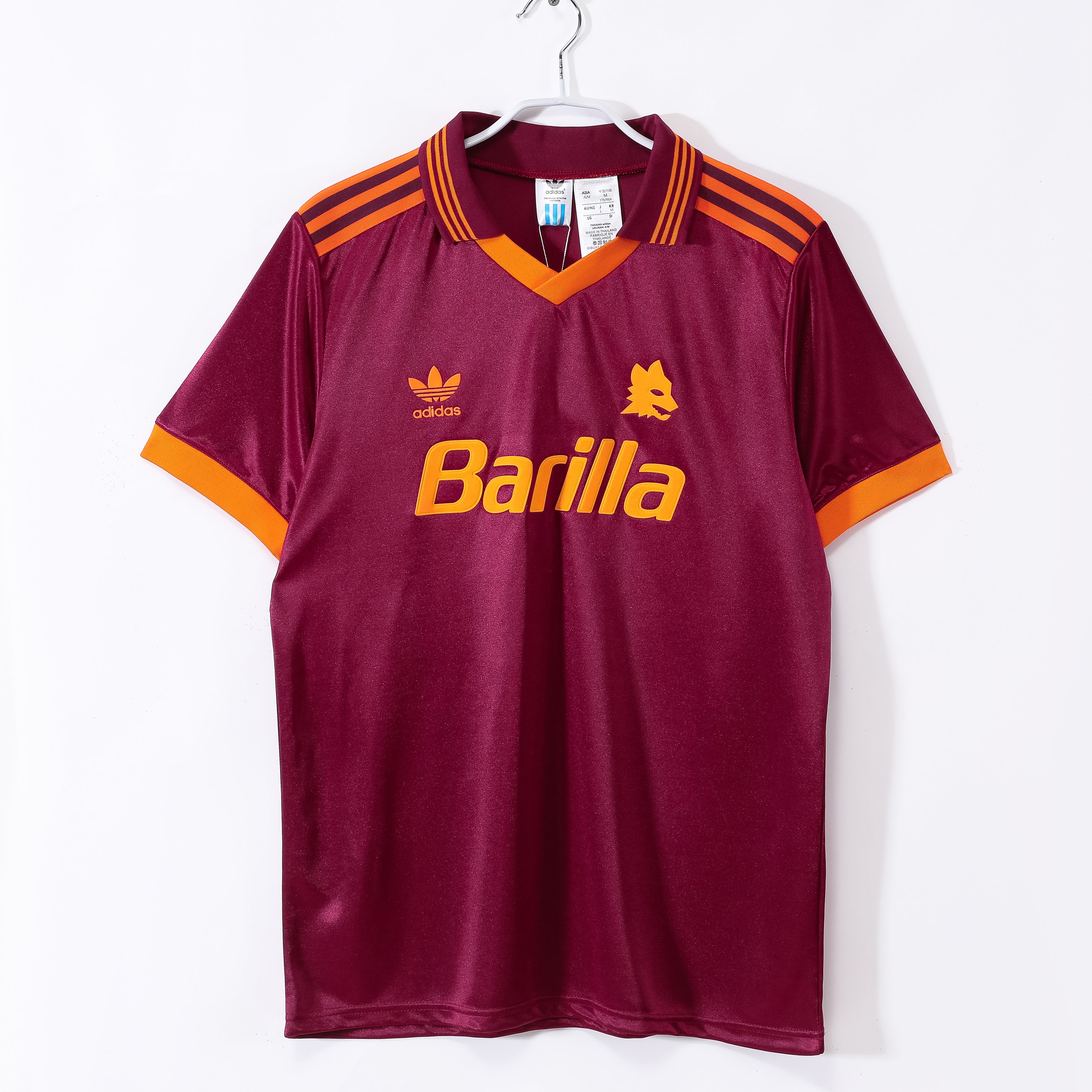 92/94 Roma Home Retro Jersey