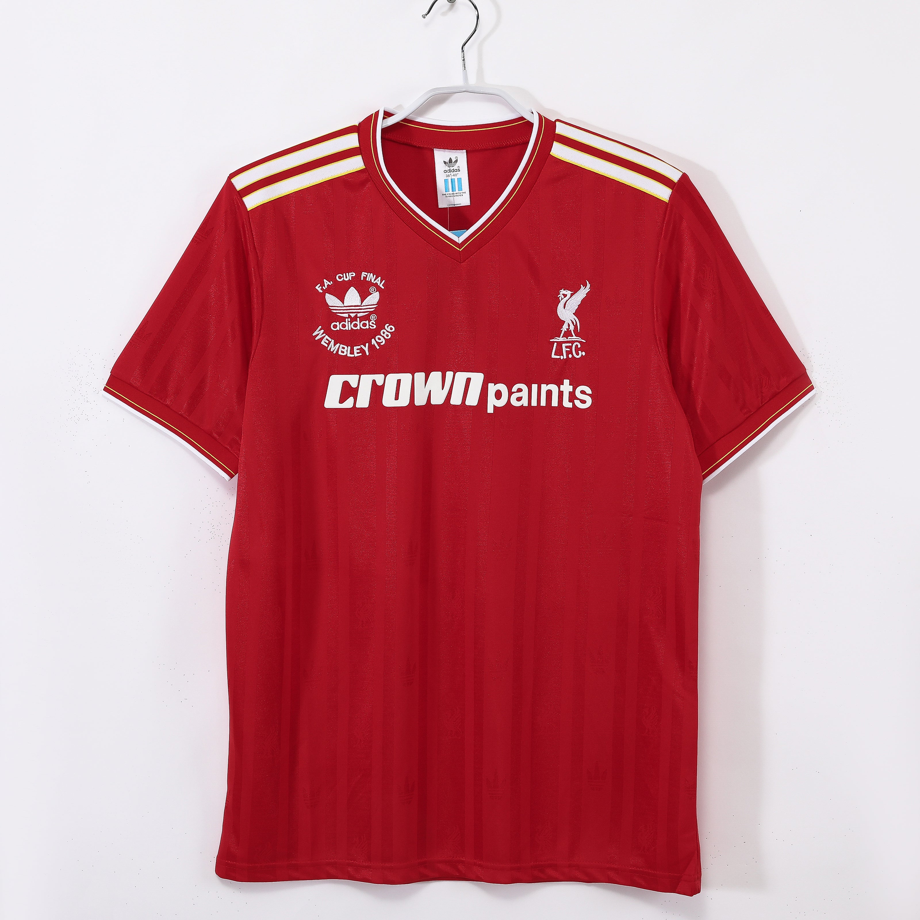 86/87 Liverpool Home Retro Jersey