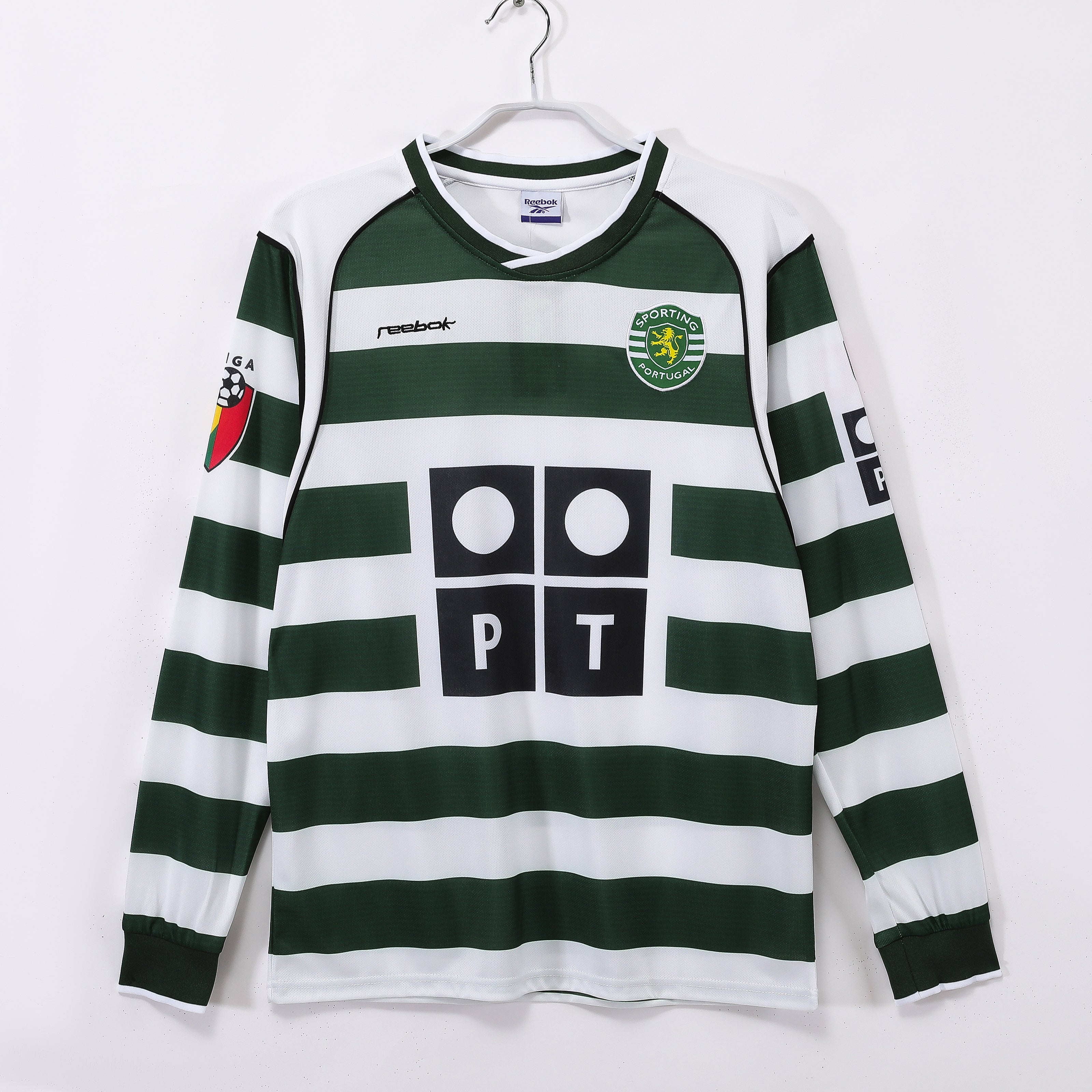 01/03 Lisbon Long Sleeve Home Retro Jersey