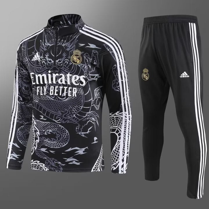 Real Madrid Winter Tracksuit - Quarter Zip
