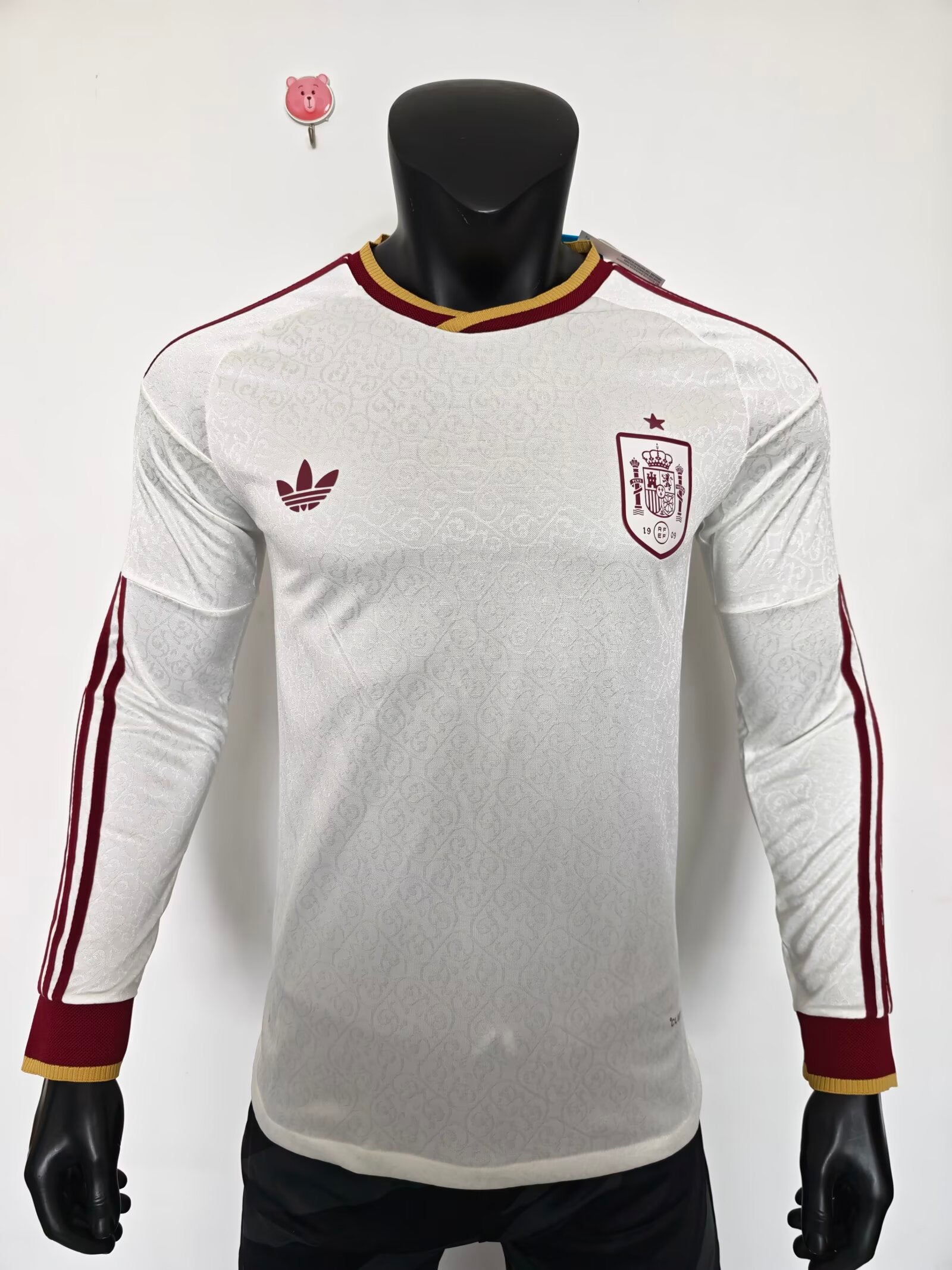 2026 Spain Long Sleeve Away Jersey