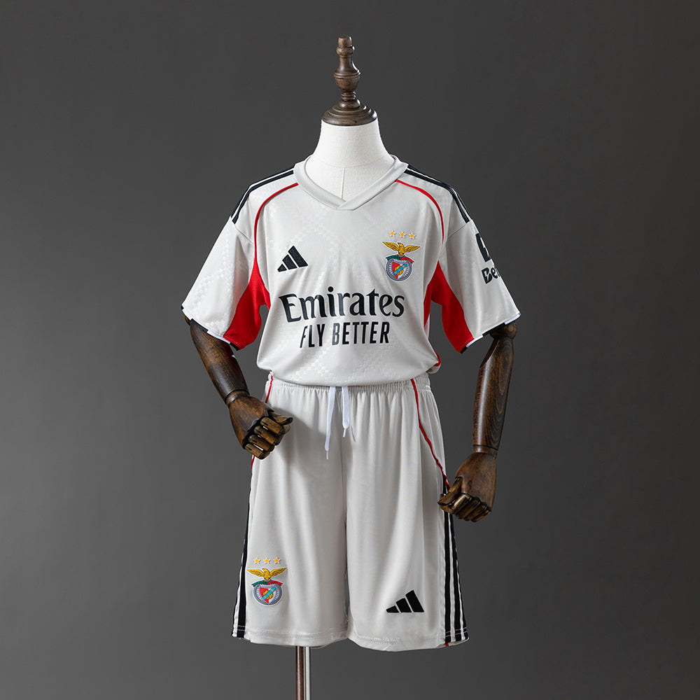 25/26 Benfica Away Kids Jersey