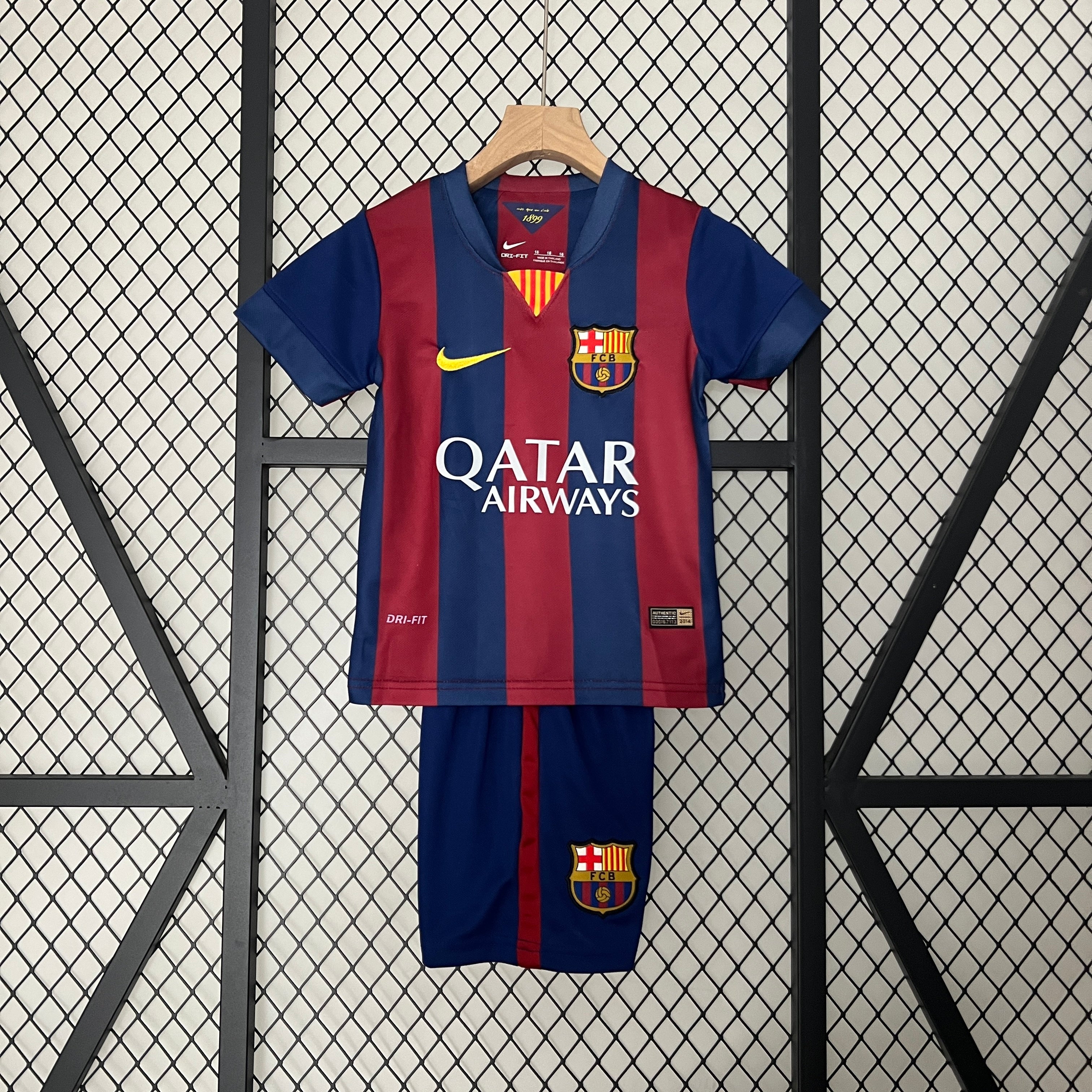 14/15 Barcelona Home Retro Kids Jersey