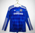 11/12 Chelsea UCL Final Long Sleeve Home Retro Jersey