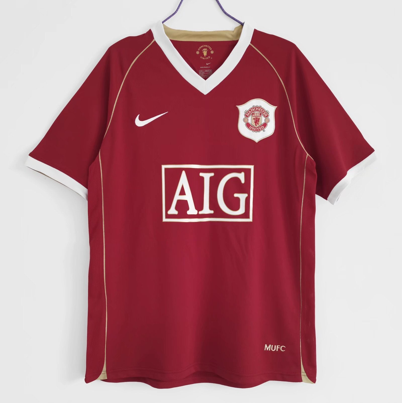 06/07 Manchester United Home Retro Jersey