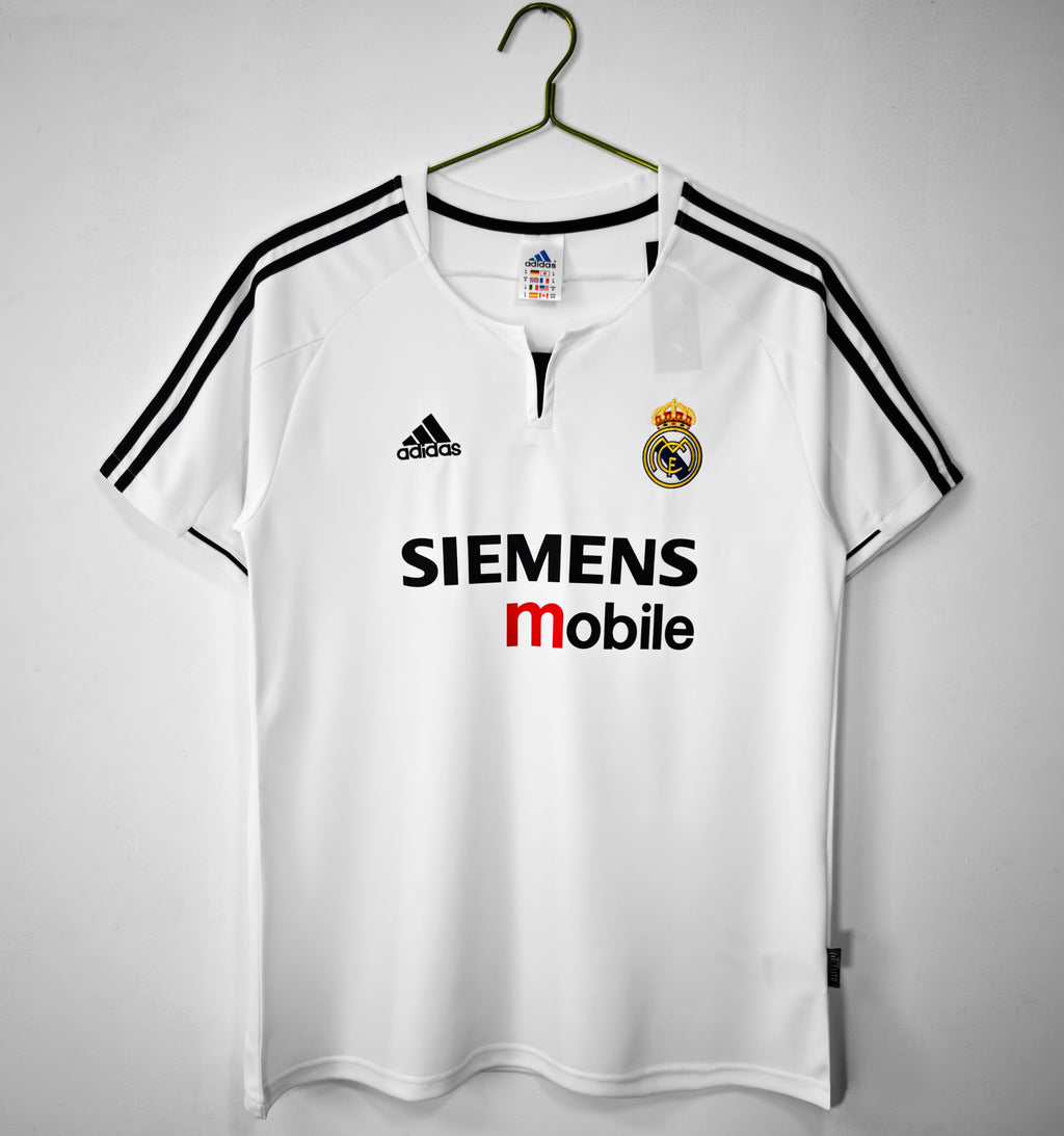 03/04 Real Madrid Home Retro Jersey