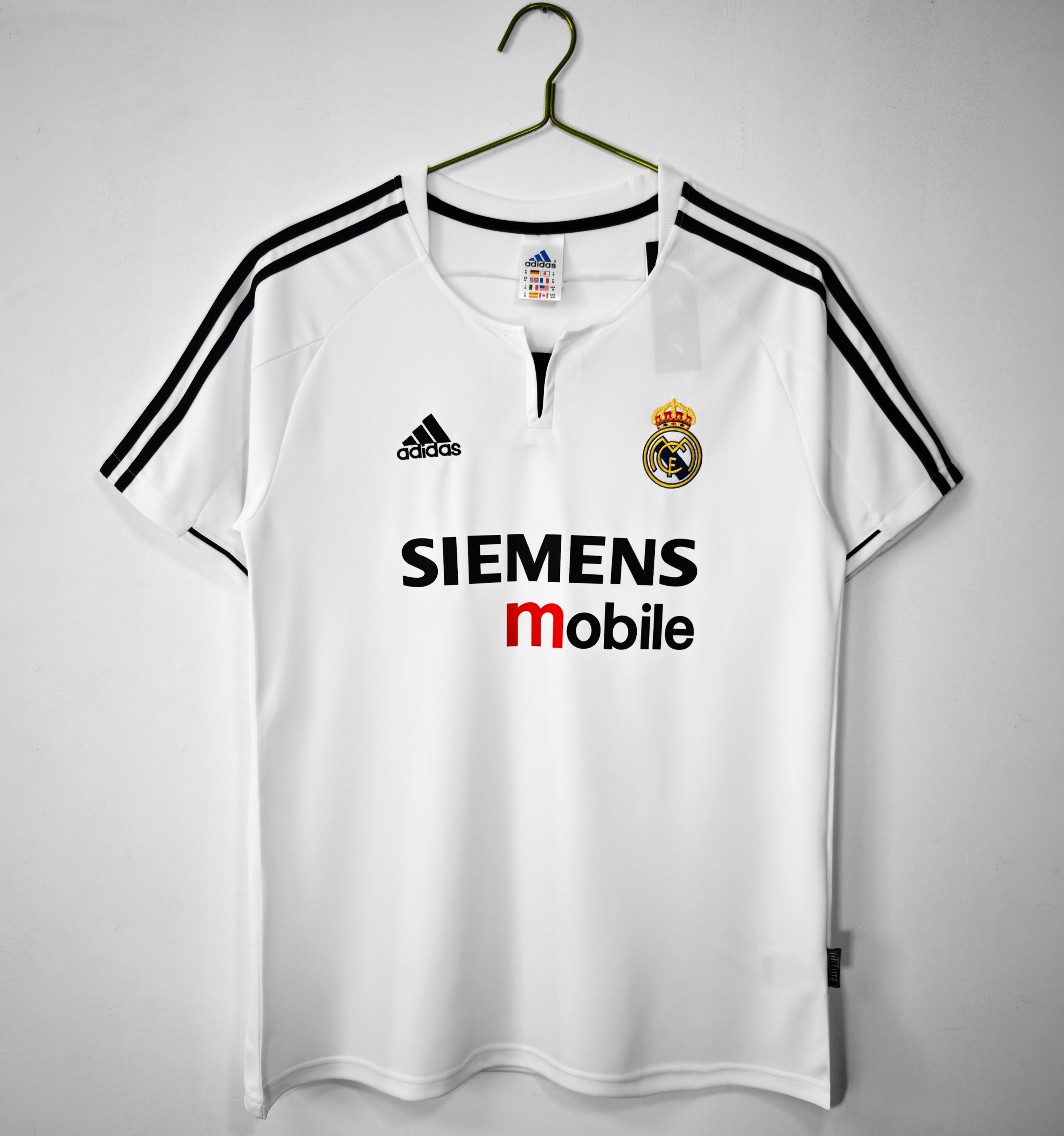 03/04 Real Madrid Home Retro Jersey