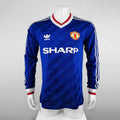 86/88 Manchester United Long Sleeve Third Away Retro Jersey