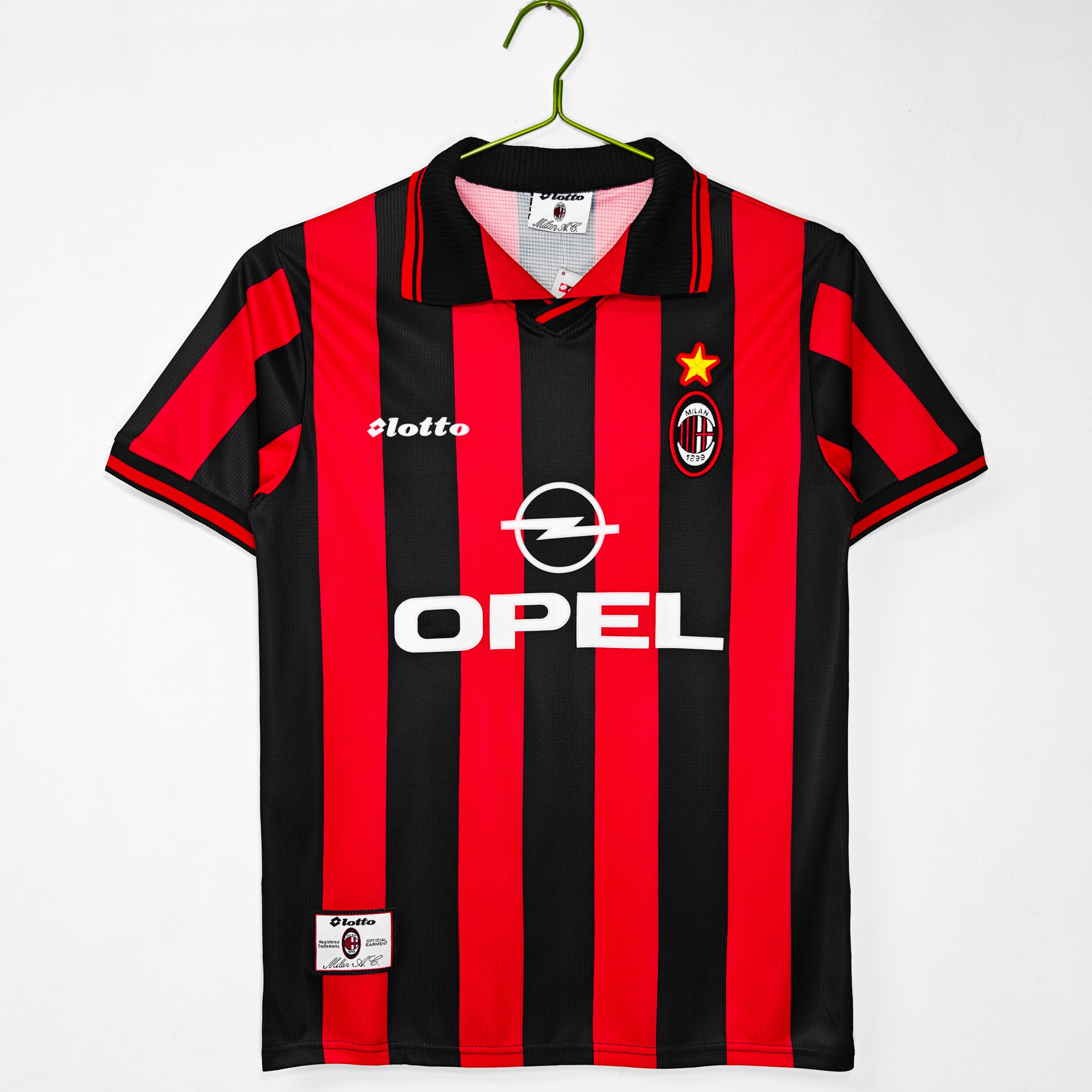 97/98 AC Milan Home Retro Jersey