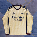 26/27 Arsenal Long Sleeve Away Jersey