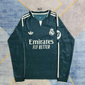 26/27 Real Madrid Long Sleeve Away Jersey